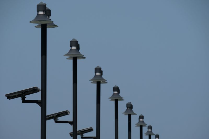 post light and lamp post installation
