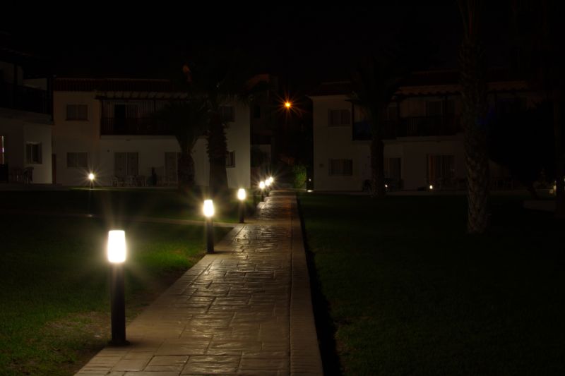 post light and lamp post installation