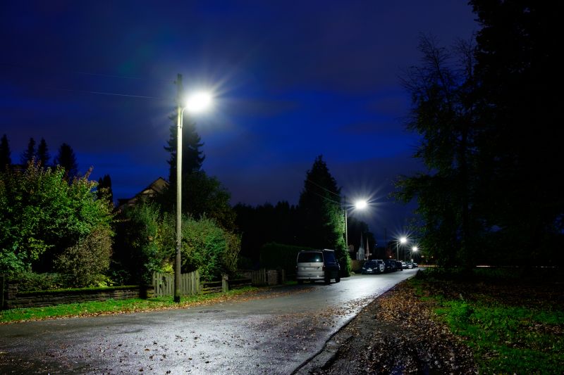 post light and lamp post installation